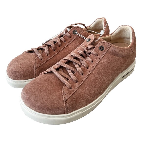 Birkenstock Bend Low Sneaker Pink Clay Suede Mens EU 43 size US 10 NEW nwt Shoe - Picture 9 of 13